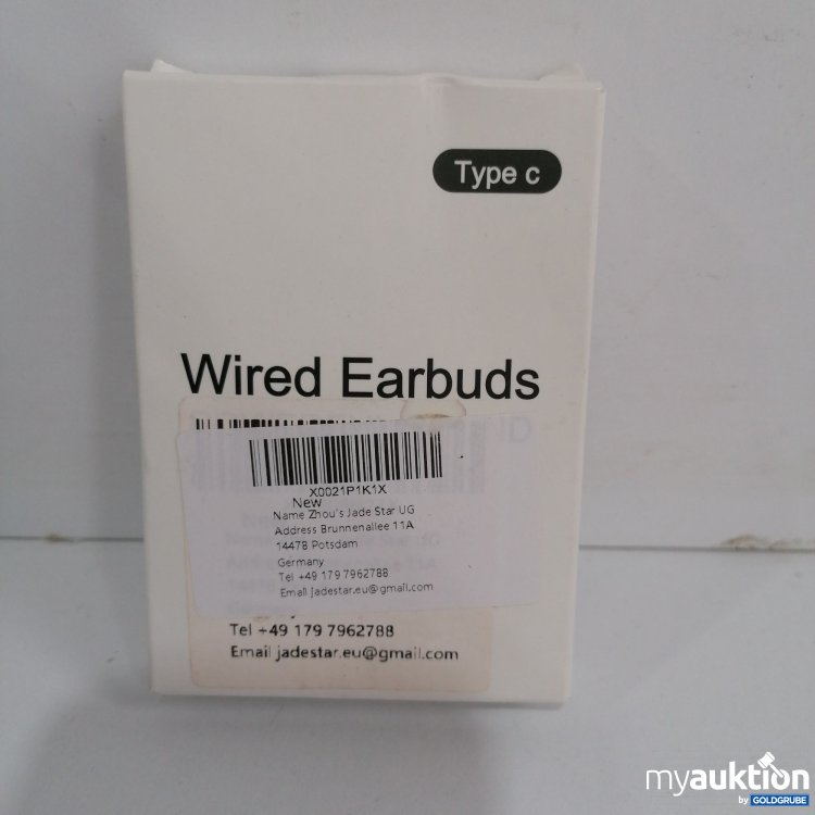 Artikel Nr. 827499 Artikel Nr. 827499: Wired Earbuds Type C