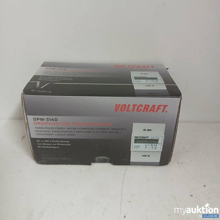 Artikel Nr. 875499: Voltcraft DPM-314D Dreiphasiger Energiezähler 