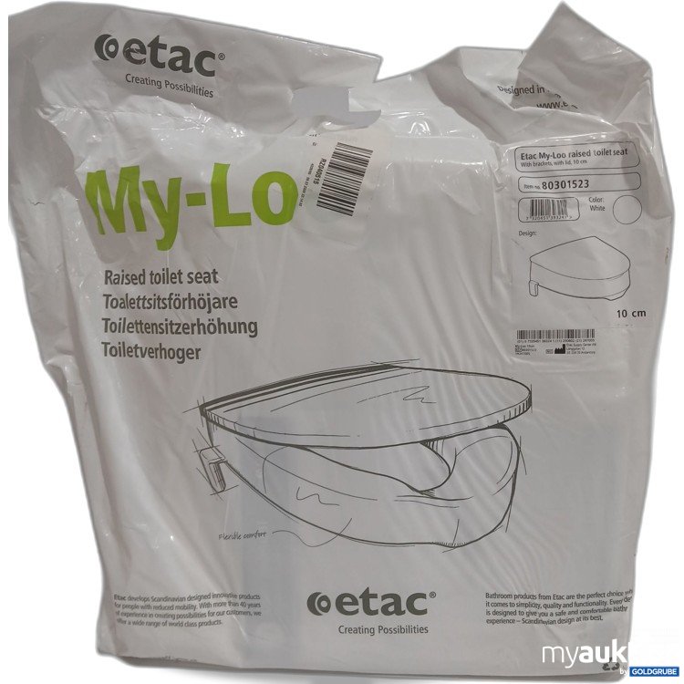 Artikel Nr. 887499: Etac My-Lo Toilettensitzerhöhung 10cm 80301523