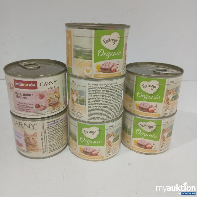 Artikel Nr. 890499: Diverses Katzenfutter verschiedene Sorten 9 x200g