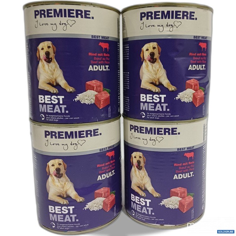 Artikel Nr. 962499 Artikel Nr. 962499: Premiere Adult Hundefutter Rind mit Reis je 800g