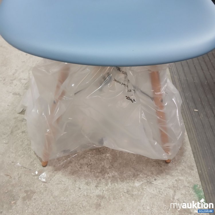 Artikel Nr. 969499 Artikel Nr. 969499: Vitra Eames Plastic Side Chair DSW blau ca 47x40x85h cm