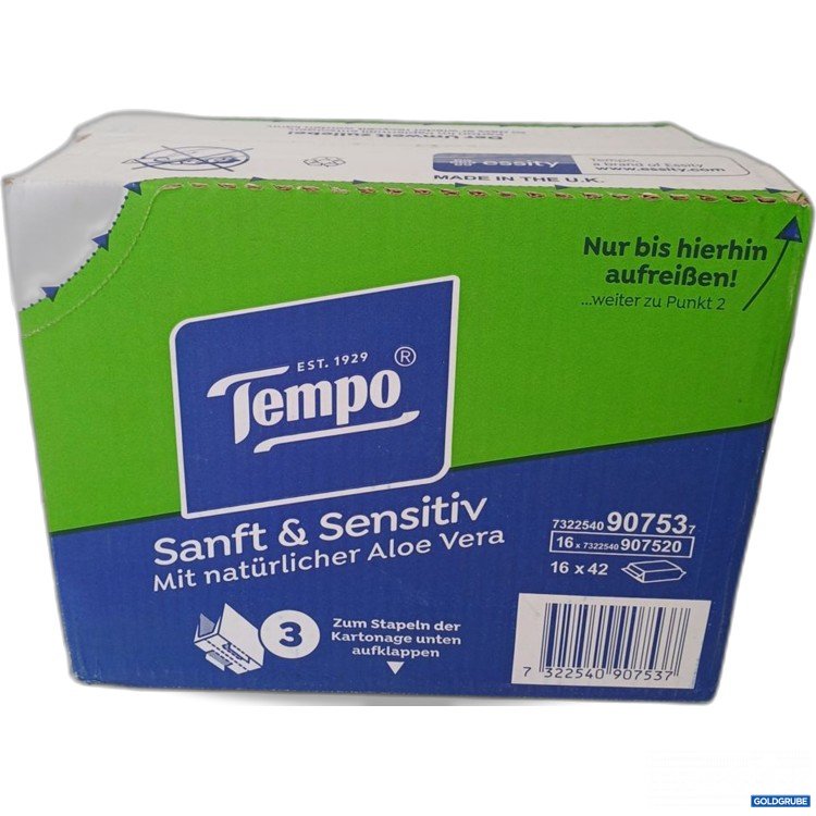 Artikel Nr. 976499 Artikel Nr. 976499: Tempo Sanft & Sensitiv 16x42 Stück