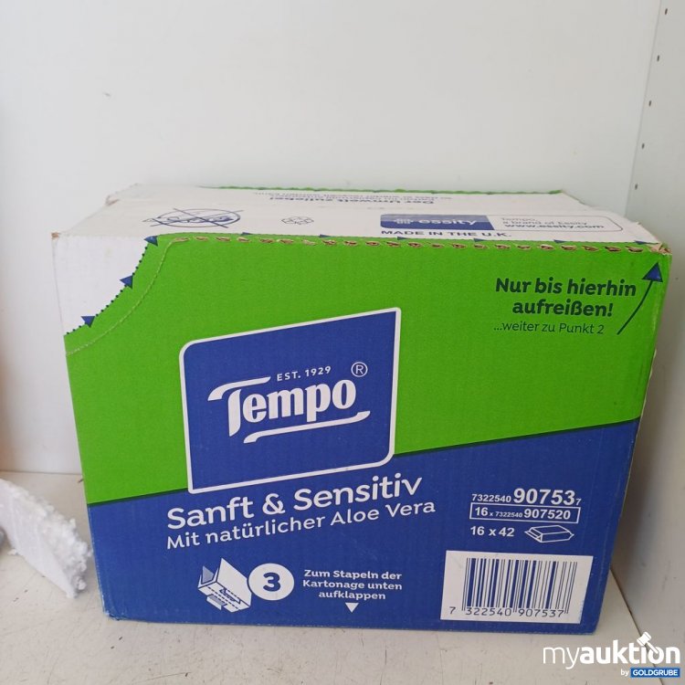 Artikel Nr. 976499 Artikel Nr. 976499: Tempo Sanft & Sensitiv 16x42 Stück