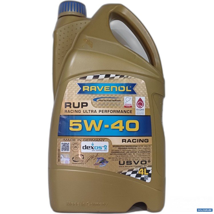 Artikel Nr. 985499: Ravenol RUP Racing Ultra Performance SAE 5W-40, 4L
