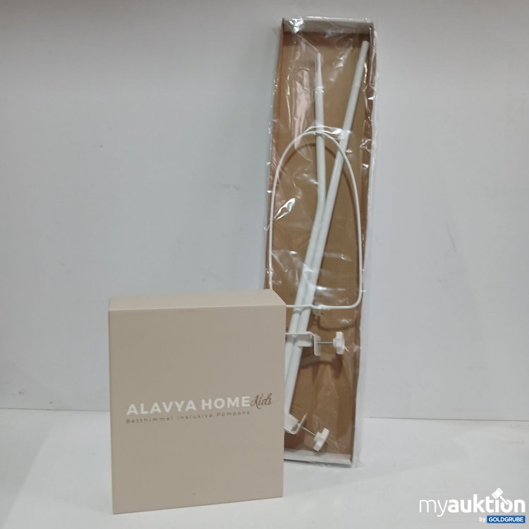 Artikel Nr. 441500: Alavya Home Betthimmel XL Pompom -Rosa 1200x200cm