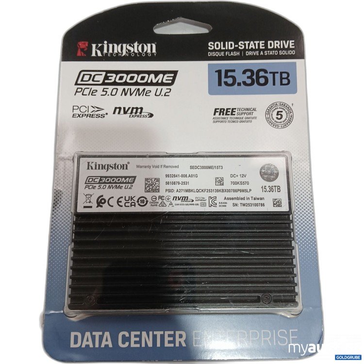 Artikel Nr. 443500: Kingston Solid-State-Drive 15.36TB 