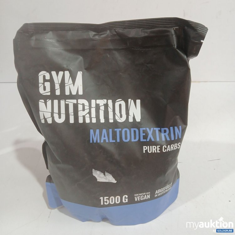 Artikel Nr. 460500 Artikel Nr. 460500: Gym Nutrition Maltodextrin Pure Carbs 1500g