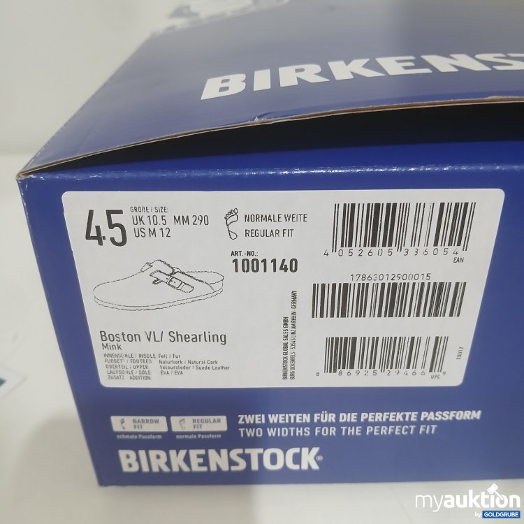 Artikel Nr. 462500: Birkenstock Boston VL Shearling Größe 45