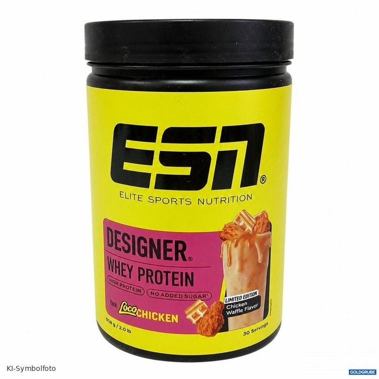 Artikel Nr. 466500 Artikel Nr. 466500: ESN Designer Whey Protein Chicken Waffle Flavor 908 g