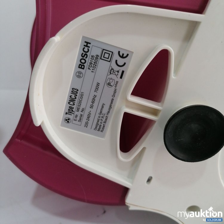 Artikel Nr. 832500: Bosch Entsafter CNCJ03 700W