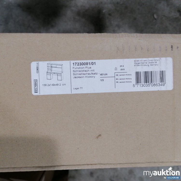 Artikel Nr. 878500: Tvilum Schreibtisch mit Aufsatz Art:70490c1hlhl