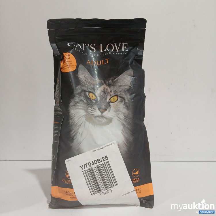 Artikel Nr. 891500: Cats Love Adult Katzenfutter Pute&Wild 2kg 