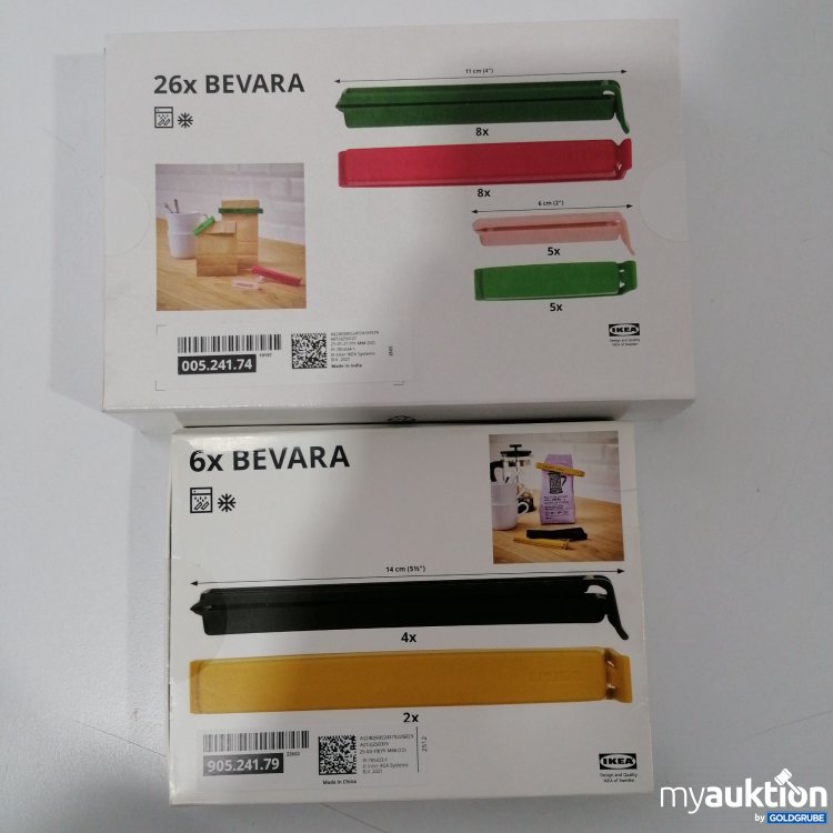 Artikel Nr. 896500: Ikea Frischhalteklammern verschiedene Größen 32Stk