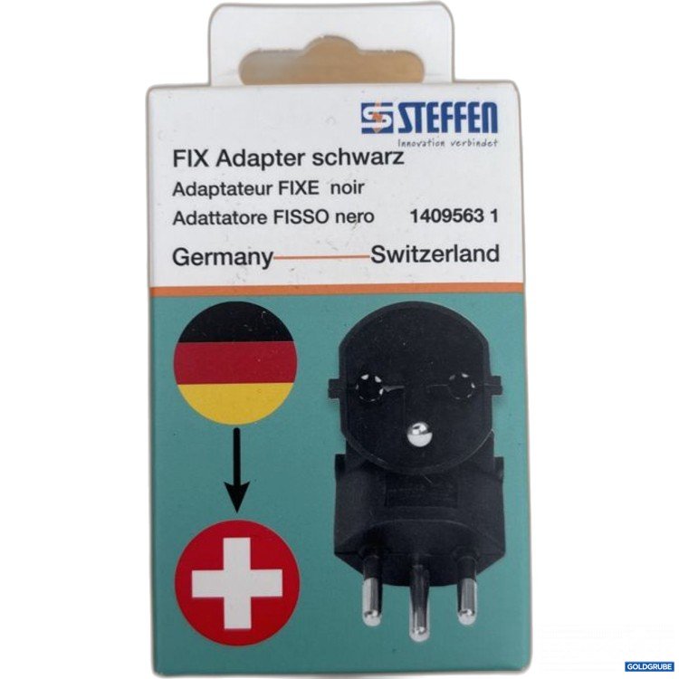 Artikel Nr. 921500: STEFFEN FIX Adapter schwarz