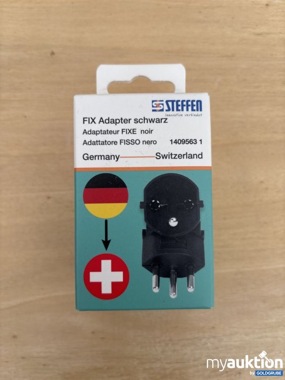 Artikel Nr. 921500: STEFFEN FIX Adapter schwarz
