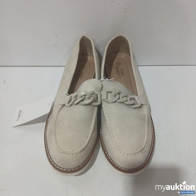 Artikel Nr. 939500: Gina Benotti Slipper Beige 
Gr 40
