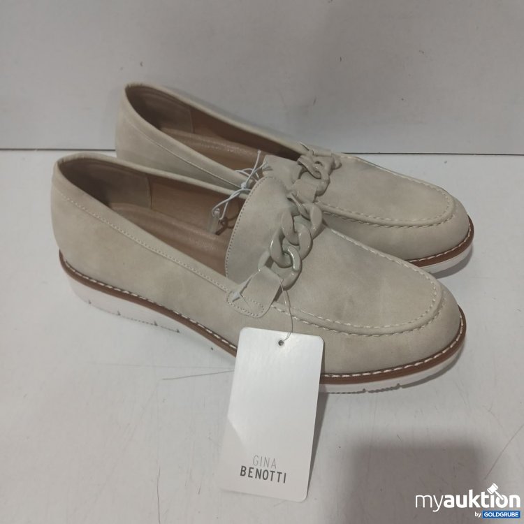 Artikel Nr. 939500: Gina Benotti Slipper Beige 
Gr 40