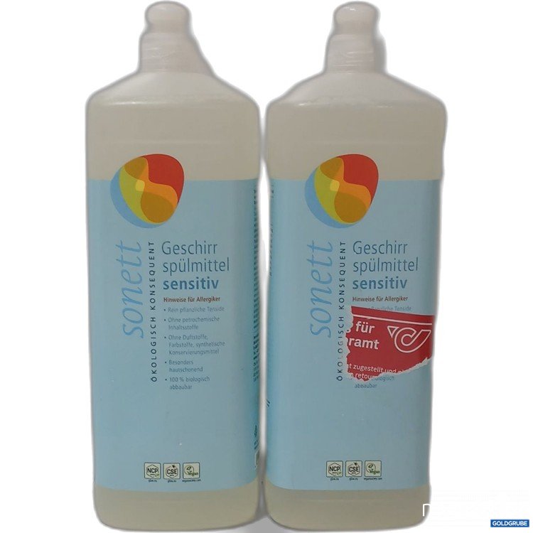 Artikel Nr. 958500: Sonett Geschirrspülmittel je 1L