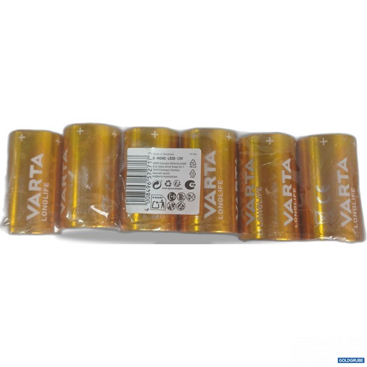 Artikel Nr. 970500 Artikel Nr. 970500: Varta Longlife D Mono LR20 , 6 St.