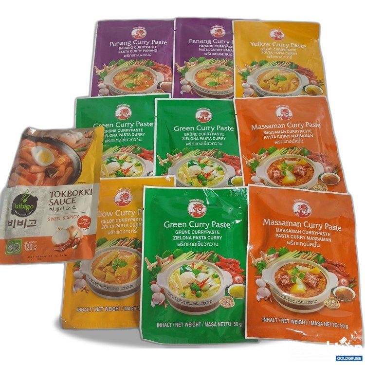 Artikel Nr. 979500: Diverse Curry Paste 