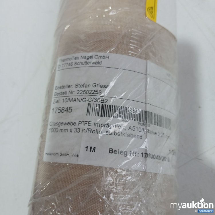 Artikel Nr. 982500 Artikel Nr. 982500: Thetmo Tex Glasgewebe PTFE imprägniert A5 0.25mm