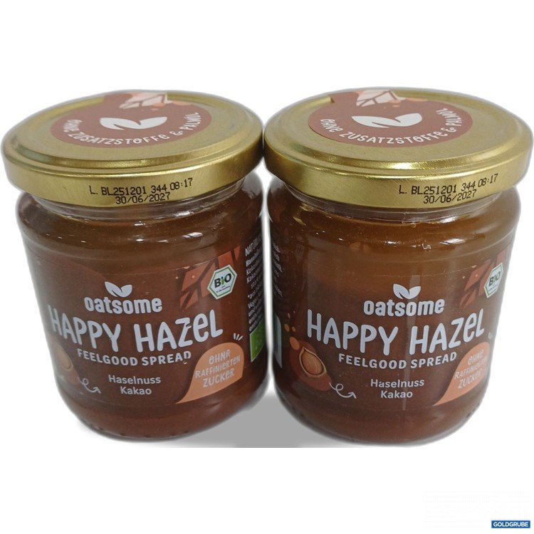 Artikel Nr. 983500: Oatsome Happy Hazel Bio-Haselnussmus, 2x200g