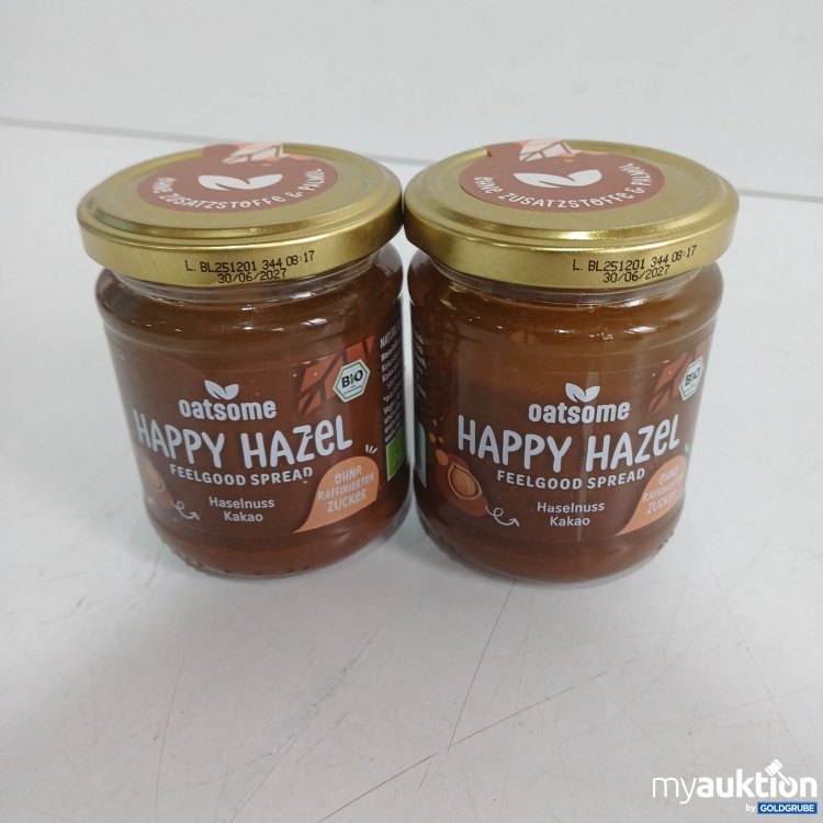 Artikel Nr. 983500: Oatsome Happy Hazel Bio-Haselnussmus, 2x200g