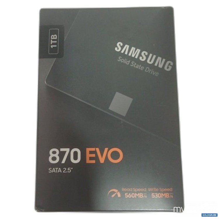 Artikel Nr. 445501 Artikel Nr. 445501: Samsung SSD 870 EVO 1 TB SATA 2.5
Model: MZ - 77E1T0B/EU