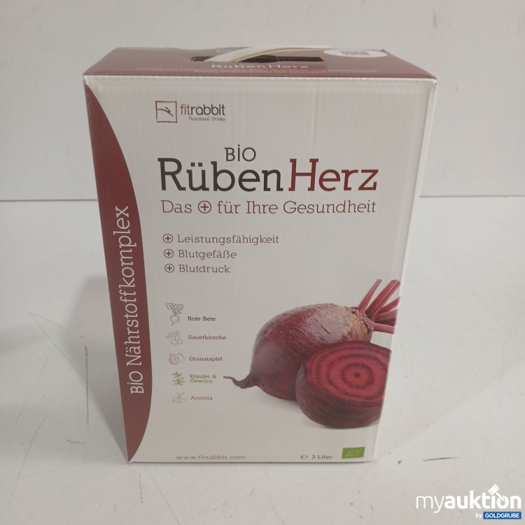 Artikel Nr. 461501 Artikel Nr. 461501: Fitrabbit Bio Rüben Herz 3L