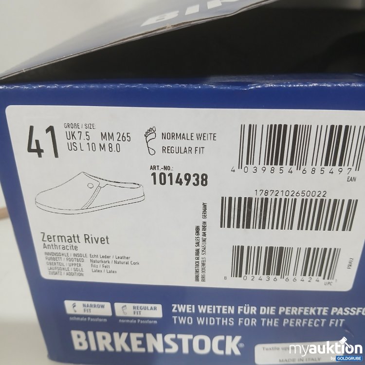 Artikel Nr. 462501 Artikel Nr. 462501: Birkenstock Hausschuh Zermatt Rivet Größe 41