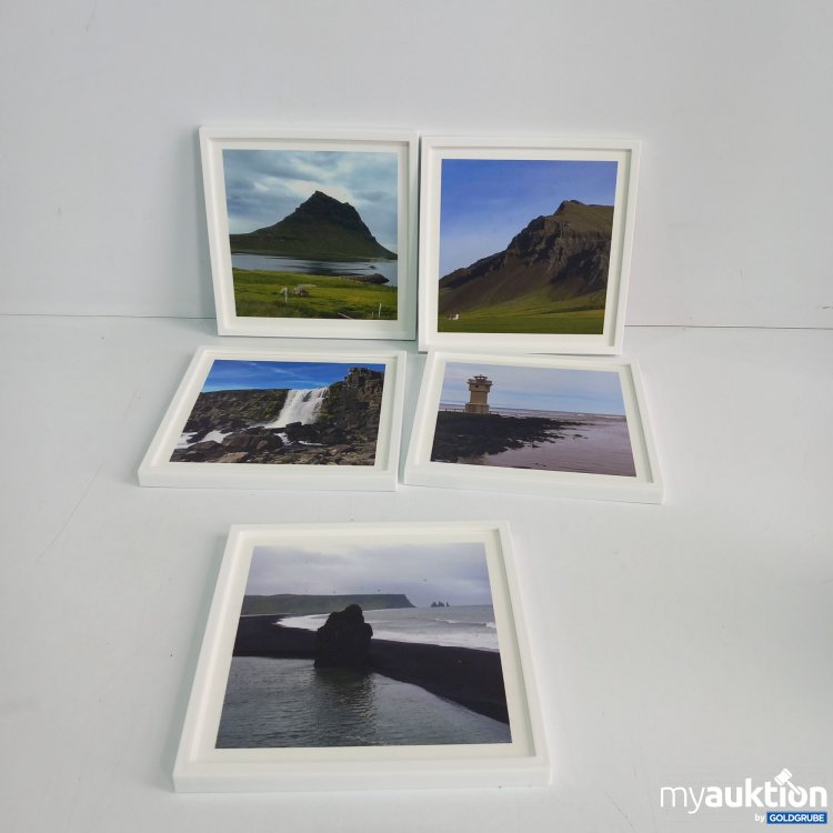Artikel Nr. 521501 Artikel Nr. 521501: Bilder 5x 20.5 cm, weißer Rahmen