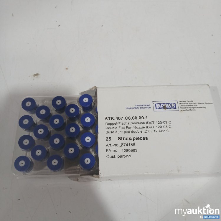 Artikel Nr. 524501: Lechler Doppel-Flachstrahldüse IDKT 120-03C 25Stk 
