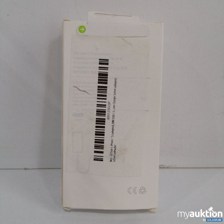 Artikel Nr. 827501 Artikel Nr. 827501: EF Tronic I Phone 15 pro Max Ladegerät 20W USB-C