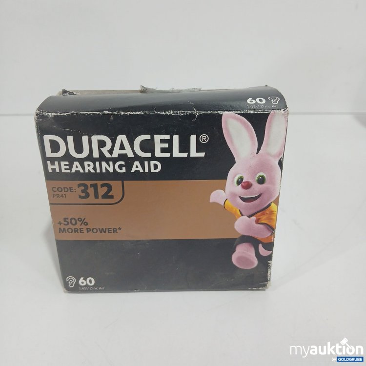 Artikel Nr. 834501 Artikel Nr. 834501: Duracell Hearing Aid 60