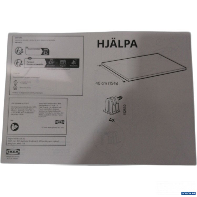 Artikel Nr. 896501: Ikea Hjälpa  60x40cm 3Stk 003.311.61