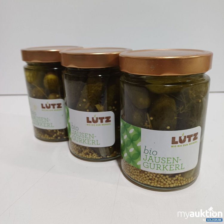 Artikel Nr. 899501 Artikel Nr. 899501: LUTZ Bio Jausen-Gurkerl 3x280g