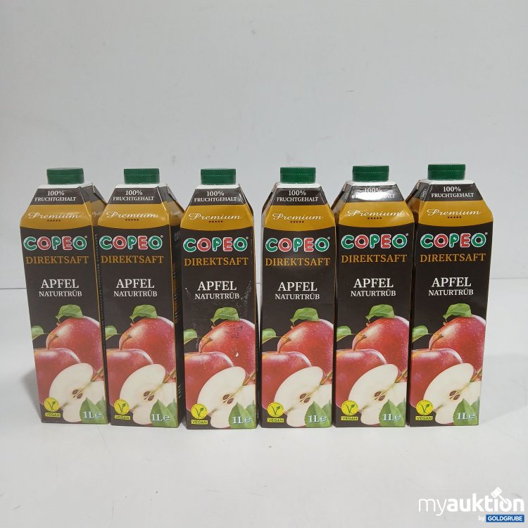 Artikel Nr. 916501: Copeo Direktsaft Apfel naturtrüb je 1L
