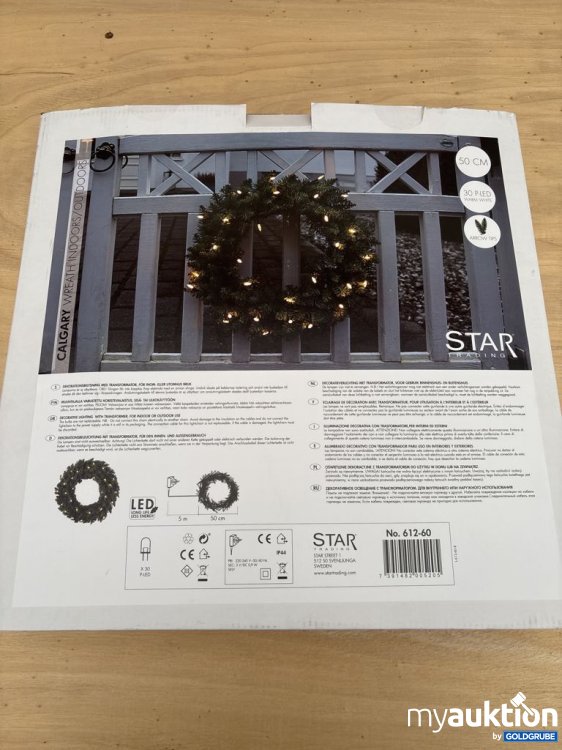 Artikel Nr. 921501: STAR Calgary Wreath LED Lichterkranz 50 cm