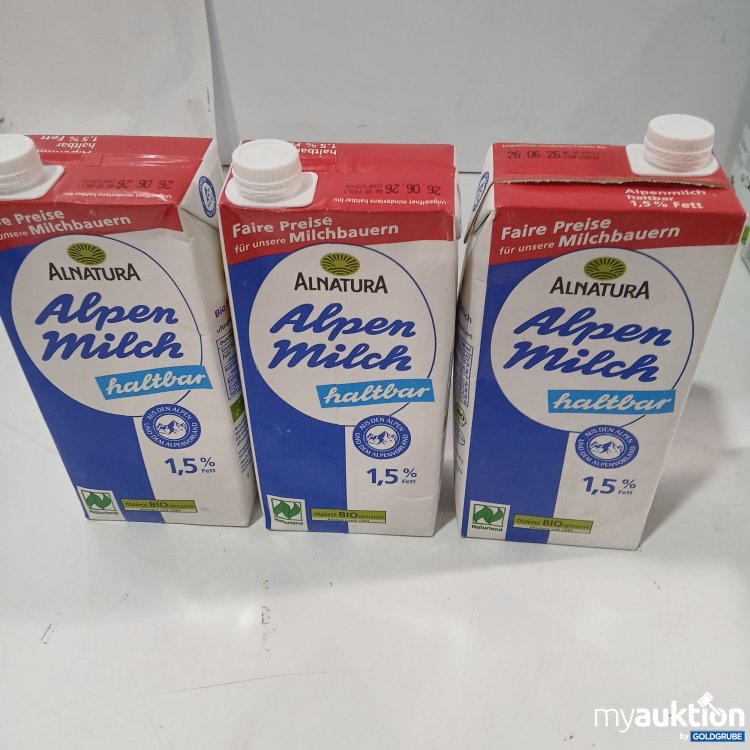 Artikel Nr. 953501 Artikel Nr. 953501: Alnatura Alpenmilch 1,5%Fett 1Liter