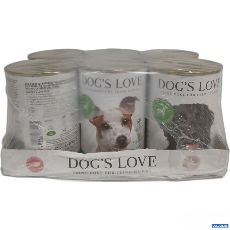 Artikel Nr. 960501: DOG'S LOVE Hundefutter Wild 6x400g