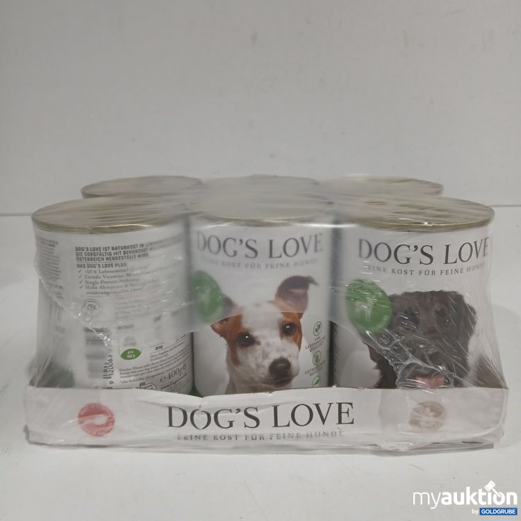 Artikel Nr. 960501: DOG'S LOVE Hundefutter Wild 6x400g