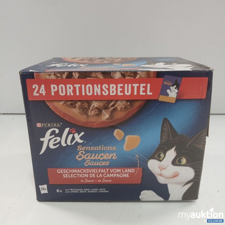 Artikel Nr. 973501: Purina Felix Sensations Saucen Geschmacksvielfalt vom Land 24x85 g