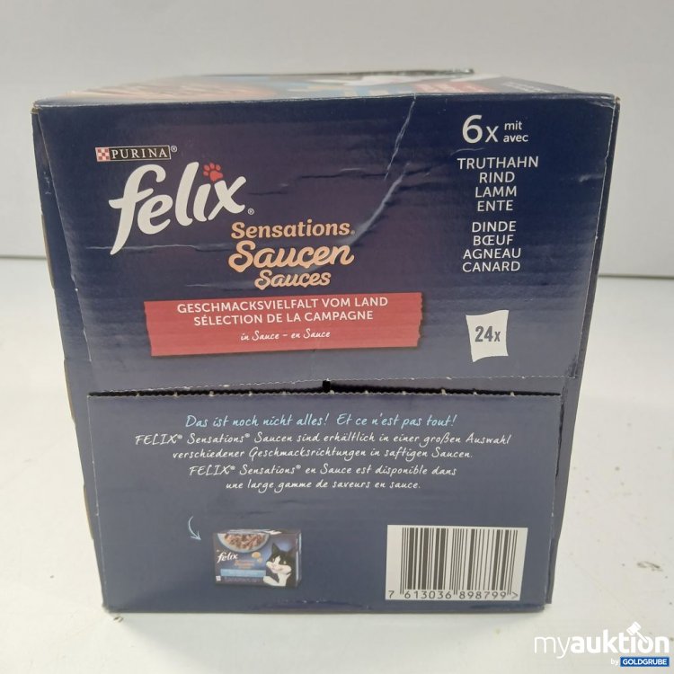 Artikel Nr. 973501: Purina Felix Sensations Saucen Geschmacksvielfalt vom Land 24x85 g