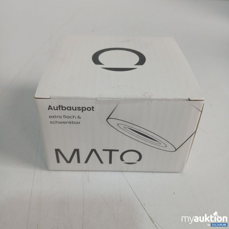 Artikel Nr. 984501 Artikel Nr. 984501: Mato Aufbauspot LF-R-001-WH Durchmesser 80mmx50mm