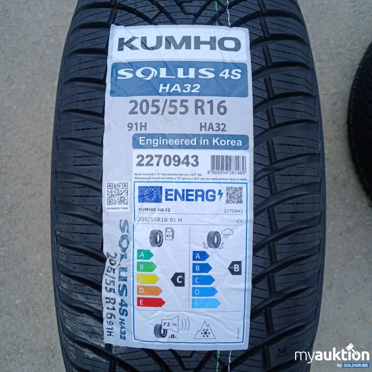 Artikel Nr. 523502: Kumho Solus 4S HA32 205/55 R16