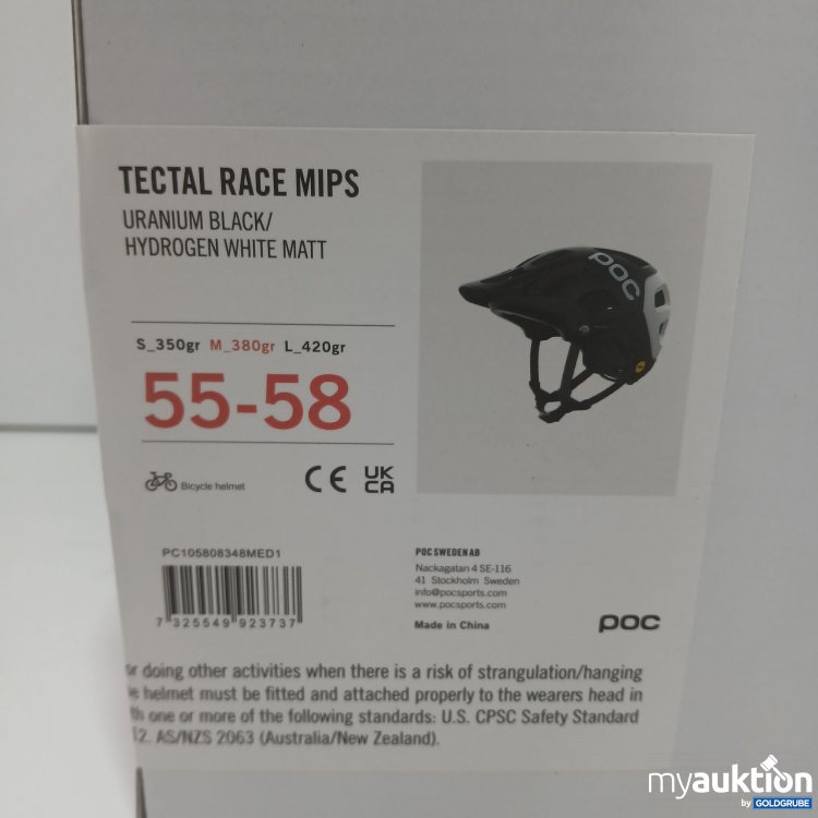 Artikel Nr. 812502 Artikel Nr. 812502: Poc Tectal Race Mips Fahrradhelm 55-58 M