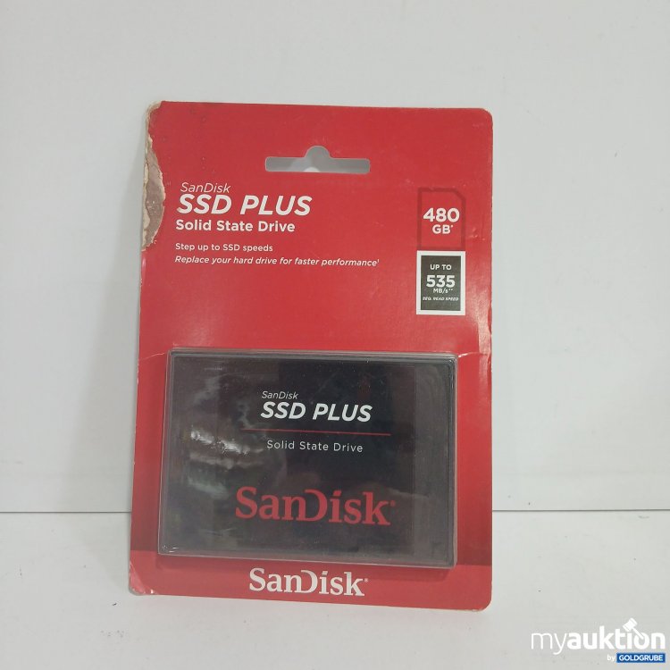 Artikel Nr. 834502 Artikel Nr. 834502: SanDisk SSD Plus Solid State Drive 480GB