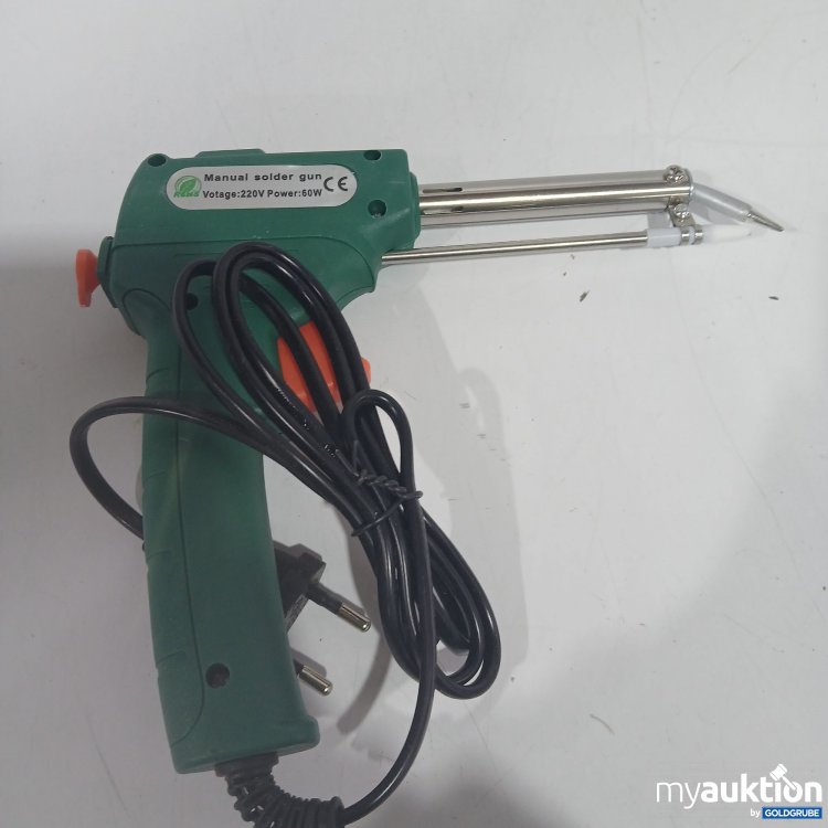 Artikel Nr. 870502: Manual solder gun 220V 60W