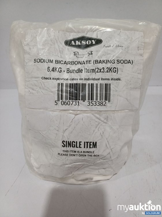 Artikel Nr. 877502: Sodium Bicarbonate (Baking Soda) 6.4kg 2×3,2 kg